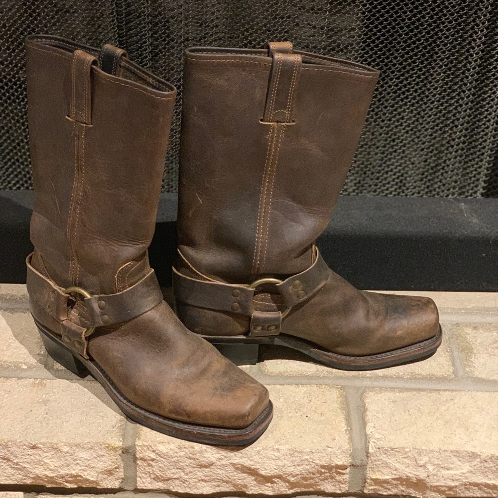 Frye Harness Boots